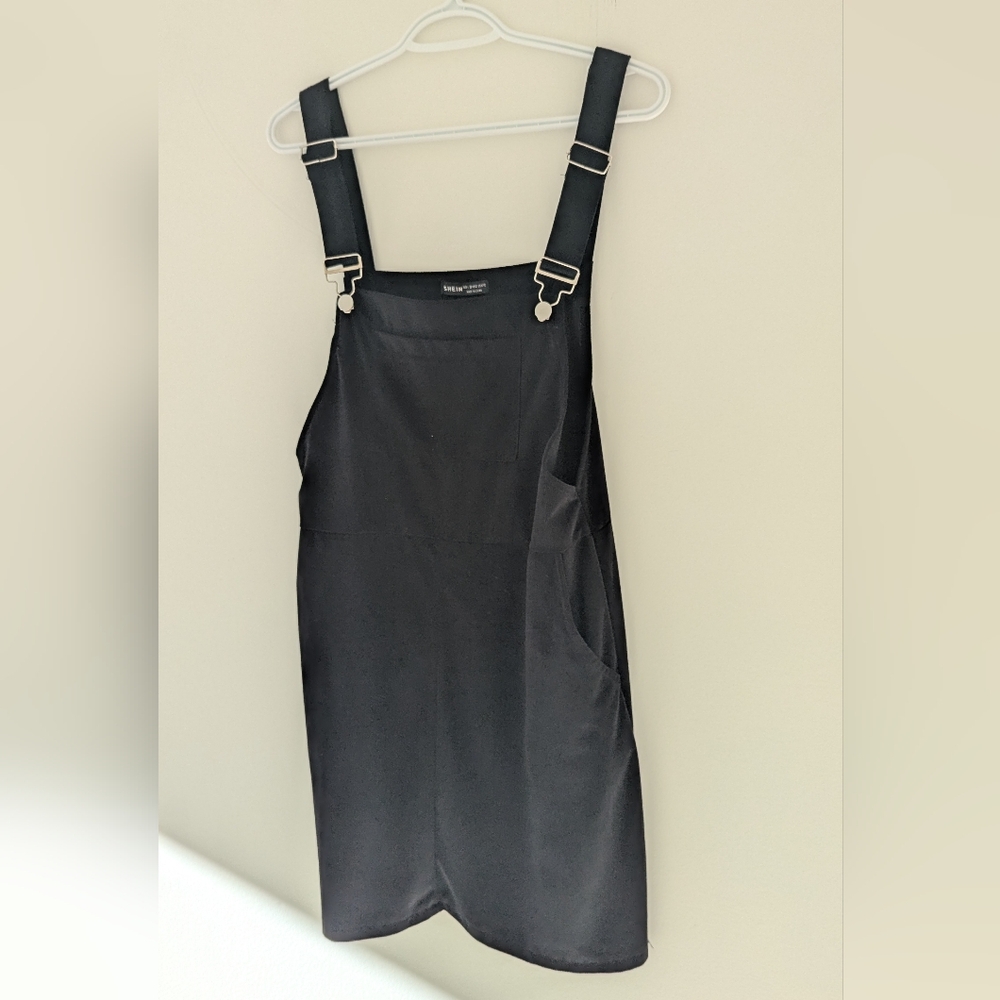 Black Overall Dress